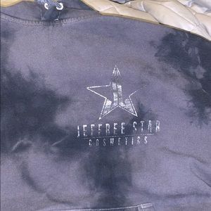 Jeffree Star onyx ice tie dye hoodie